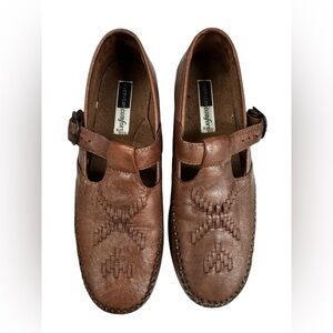 Brown Leather Loafers by